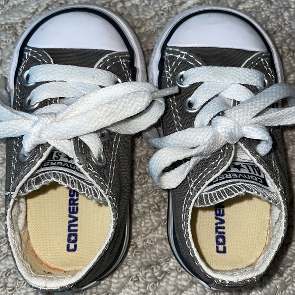 Toddler Chuck Taylor All Star Converse- Gray - Picture 4 of 8